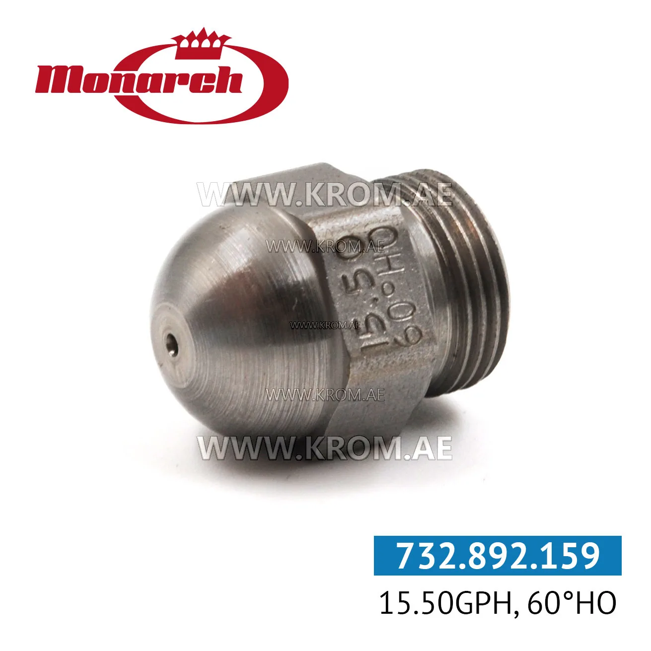 Monarch 15.50GPH, 60HO nozzle