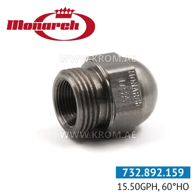 Monarch 15.50GPH, 60HO nozzle