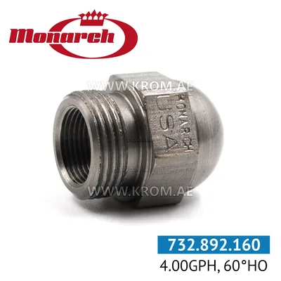 Monarch 4.00GPH, 60HO nozzle