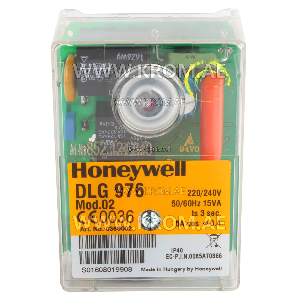 Honeywell DLG976 mod.02 0366002 control box