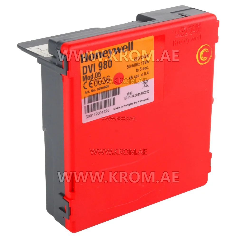 Honeywell DVI980 mod.05 0390605 control box