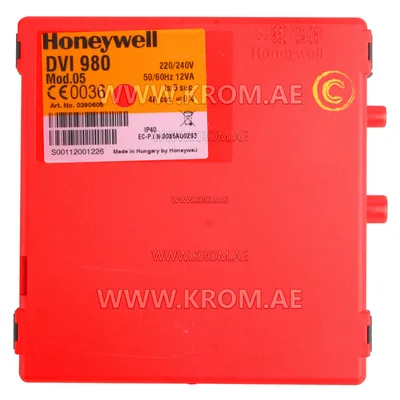 Honeywell DVI980 mod.05 0390605 control box
