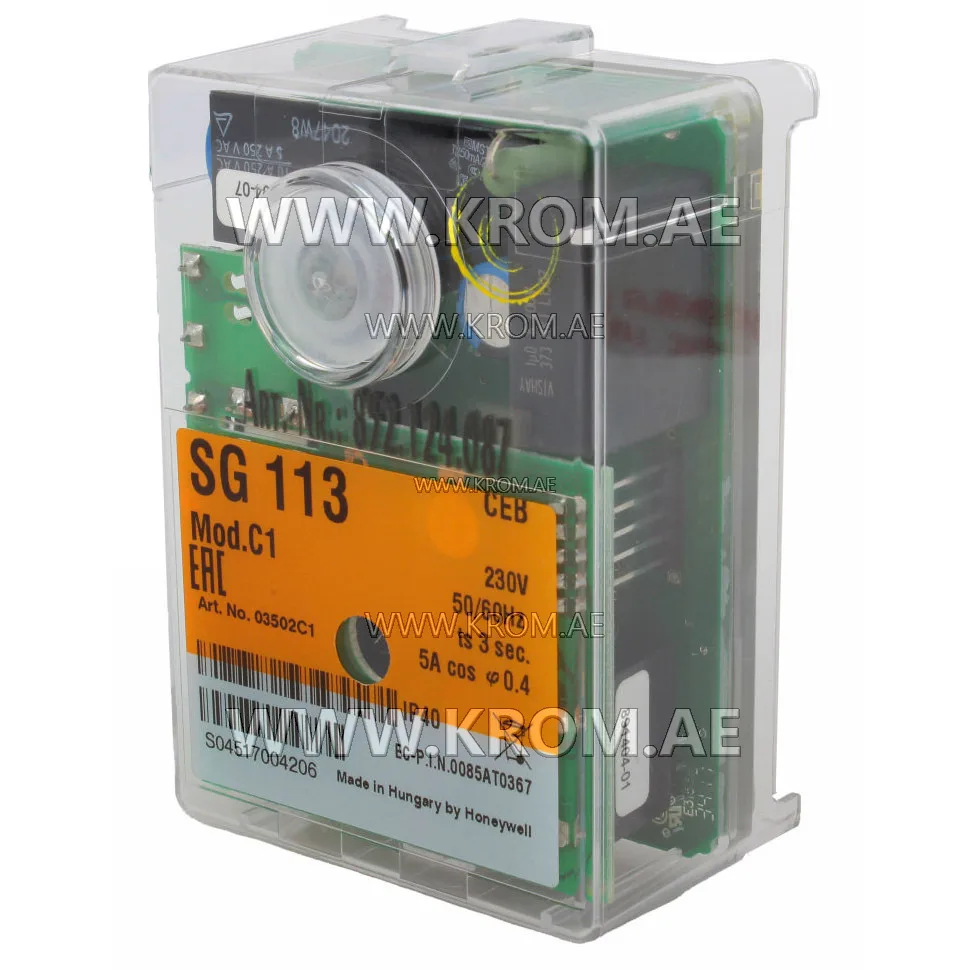 Honeywell SG113 mod.C1 03502C1 control box