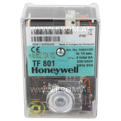 Honeywell TF801 02001 control box