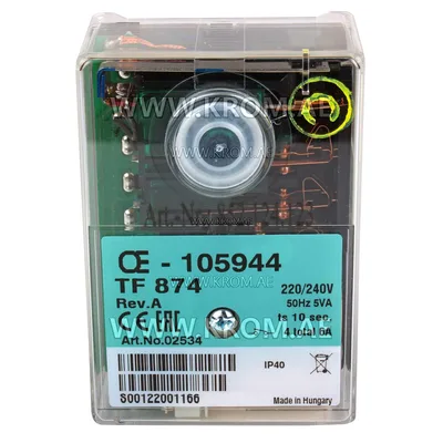 Honeywell TF874 02534 control Box