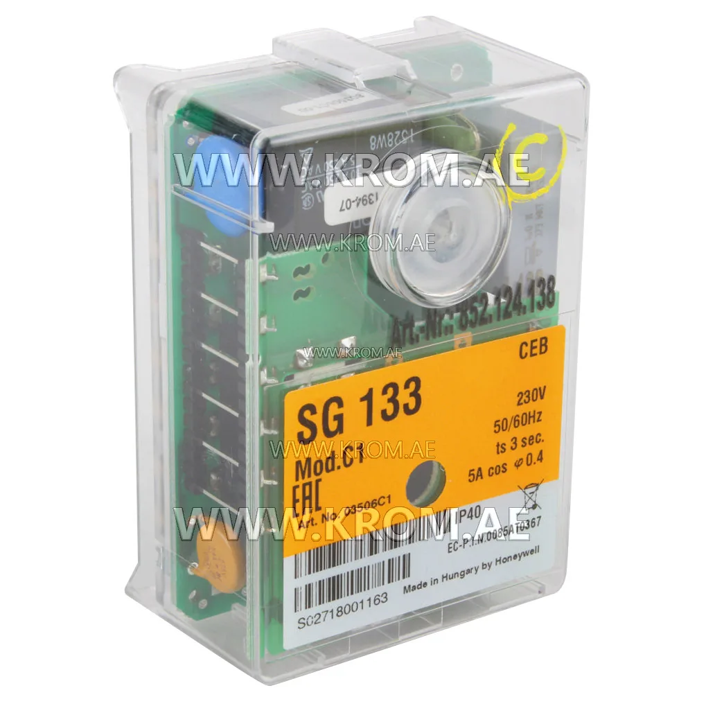 Honeywell SG133 mod.C1 03506C1 control box