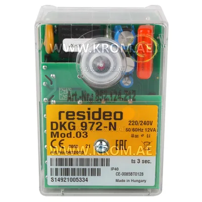 Honeywell DKG972-N mod. 03 0432003 control box