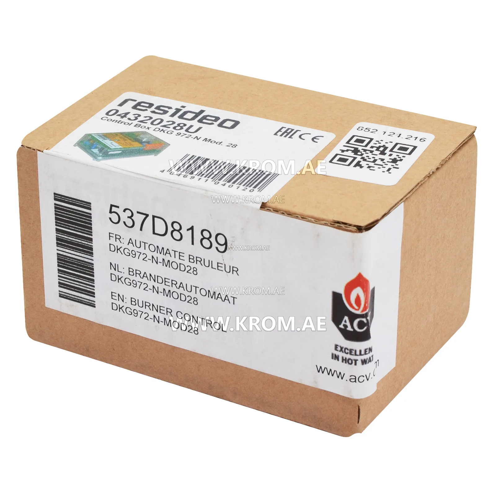 ACV 537D8189 burner control DKG972-n-mod28 SATRONIC DKG972-N mod.28