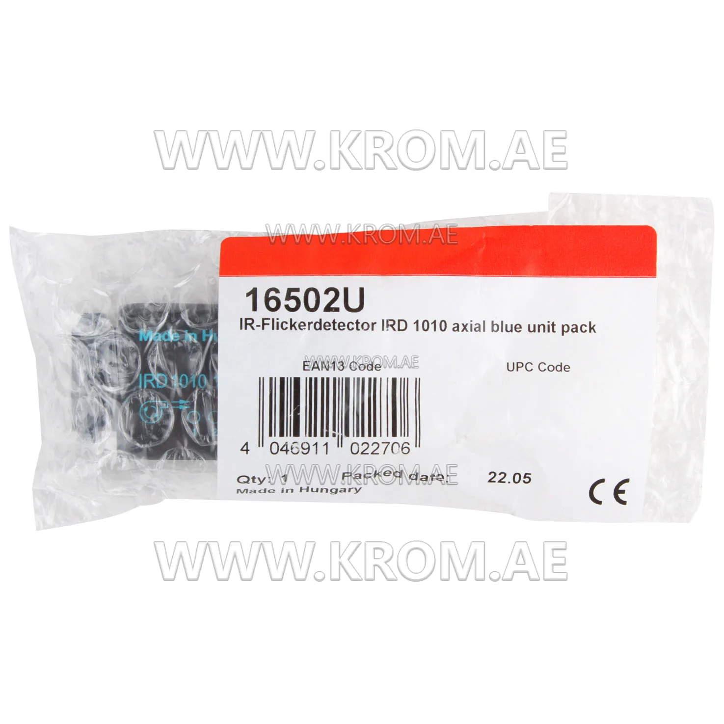 Honeywell IRD1010.1 axial blue, 16502, flicker detector