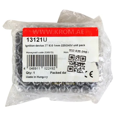 Honeywell ZT930 1MM 220V, 13121, ignition transformer