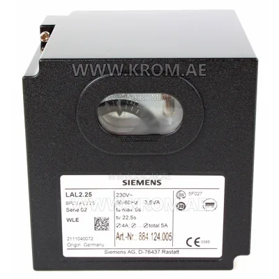 Siemens LAL2.25 control box