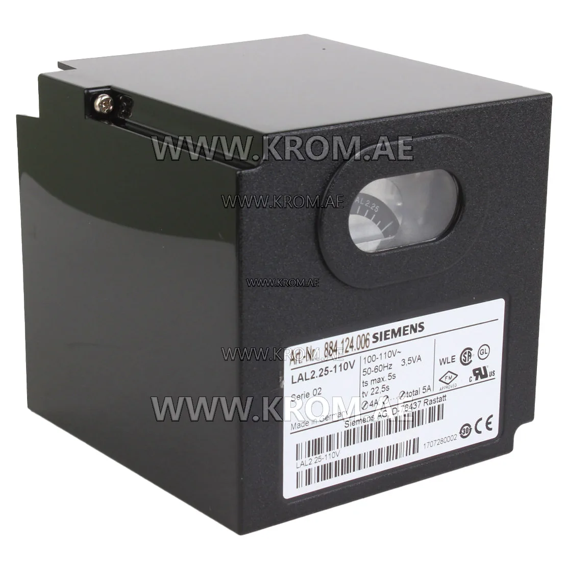 Siemens LAL2.25-110V control box