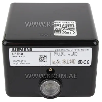 Siemens LFE10 control box