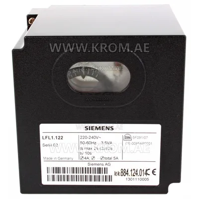 Siemens LFL1.122 control box