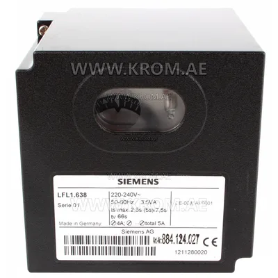 Siemens LFL1.638 control box