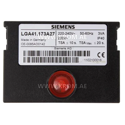 Siemens LGA41.173A27 control box