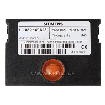 Siemens LGA52.150A27 control box