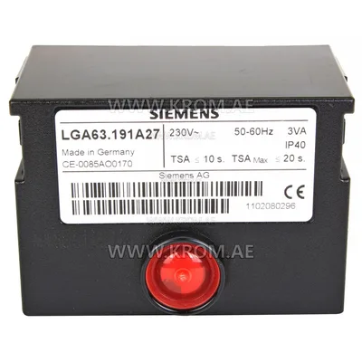 Siemens LGA63.191A27 control box
