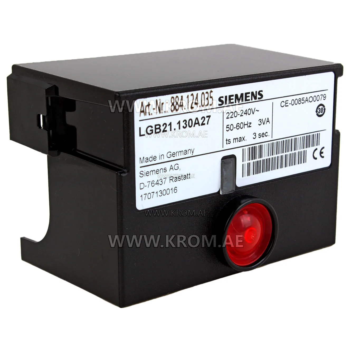 Siemens LGB21.130A27 control box