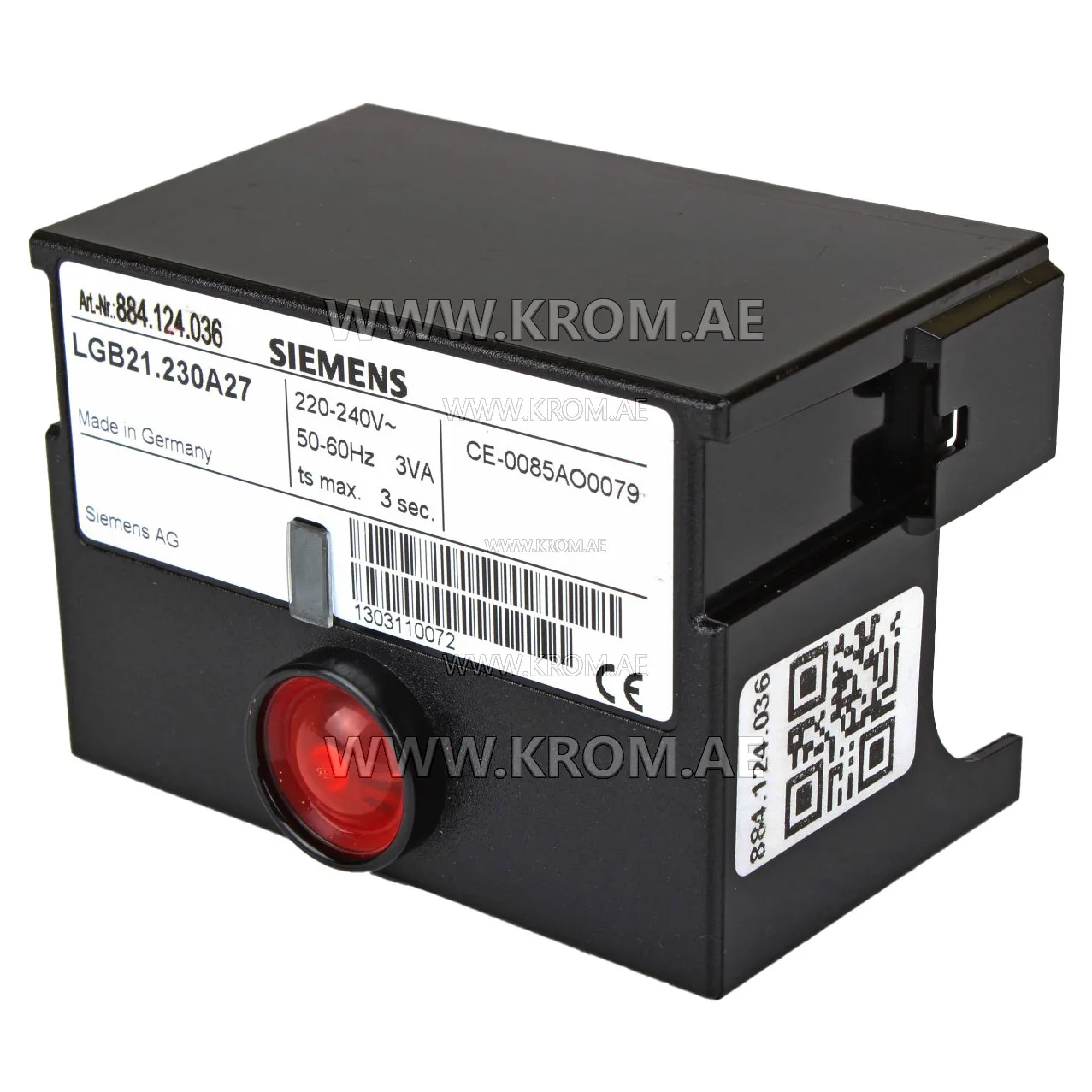 Siemens LGB21.230A27 control box