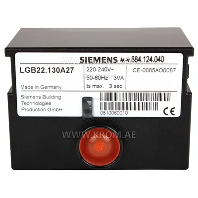 Siemens LGB22.130A27 control box