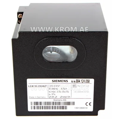 Caja de control «LGK16.335A27» de Siemens