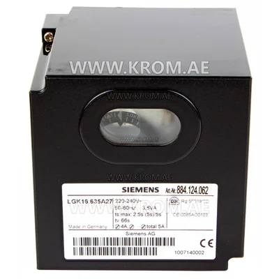 Siemens LGK16.635A27 control box