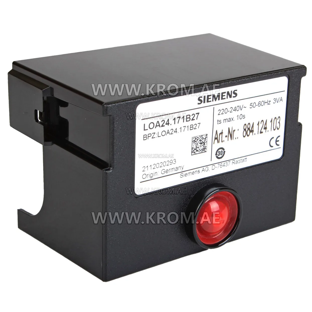 Siemens LOA24.171B27 control box