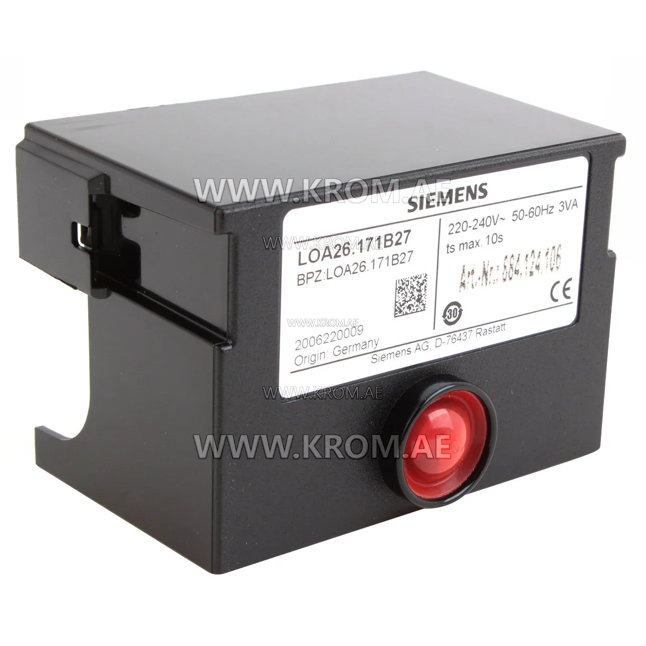 Siemens LOA26.171B27 control box