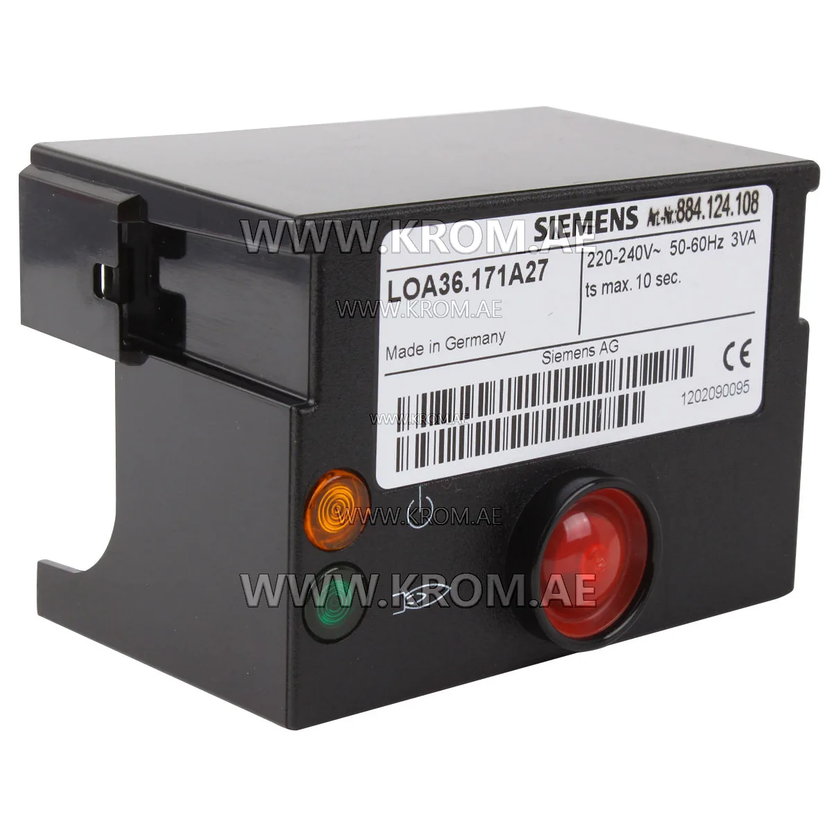 Siemens LOA36.171A27 control box