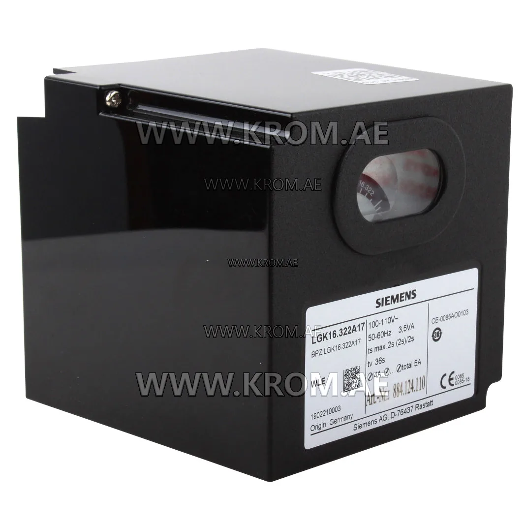Siemens LGK16.322A17 control box
