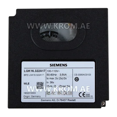 Siemens LGK16.322A17 control box