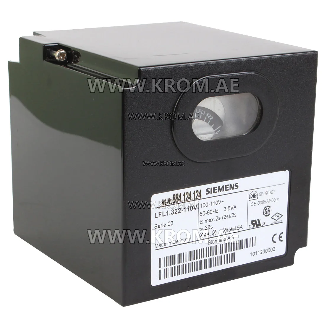 Siemens LFL1.322-110V control box