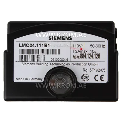 Siemens LMO24.111B1 control box