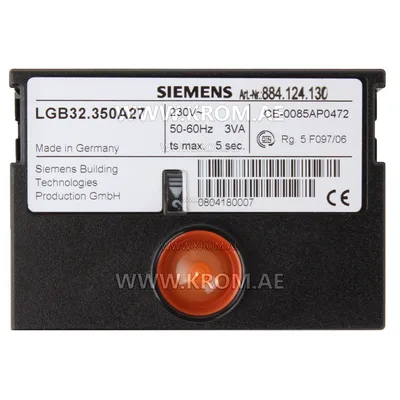 Siemens LGB32.350A27 control box