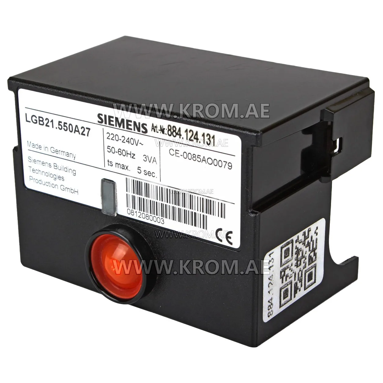 Siemens LGB21.550A27 control box