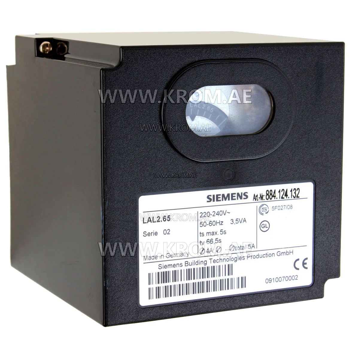 Siemens LAL2.65 control box