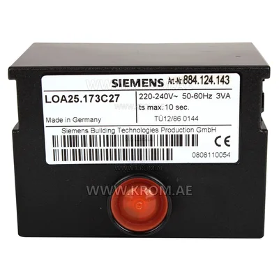 Siemens LOA25.173C27 control box