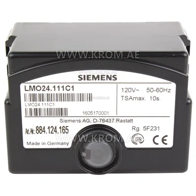 Siemens LMO24.111C1 control box