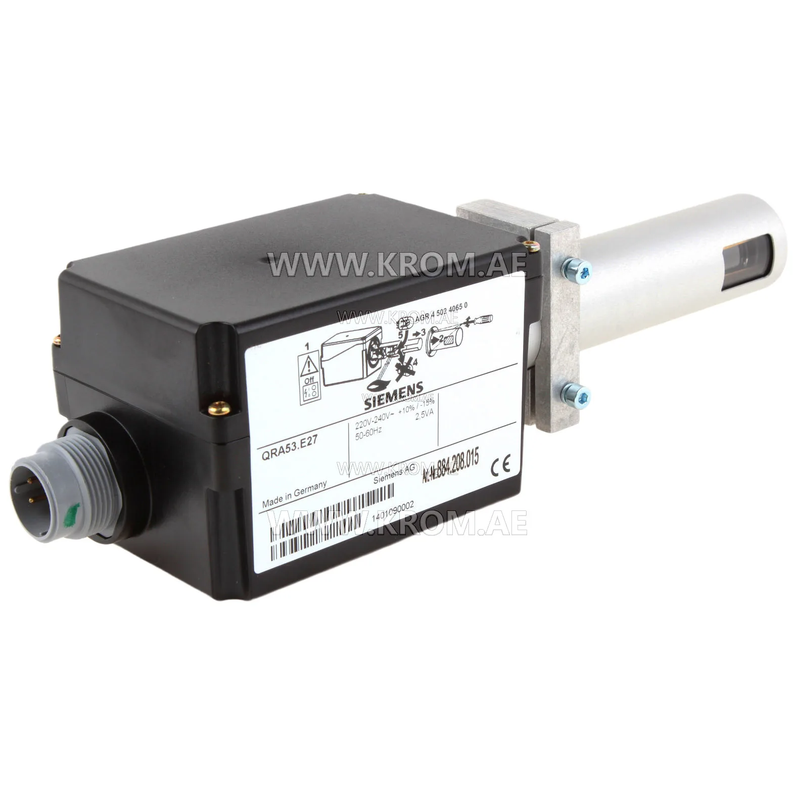 Siemens QRA53.E27 UV flame sensor