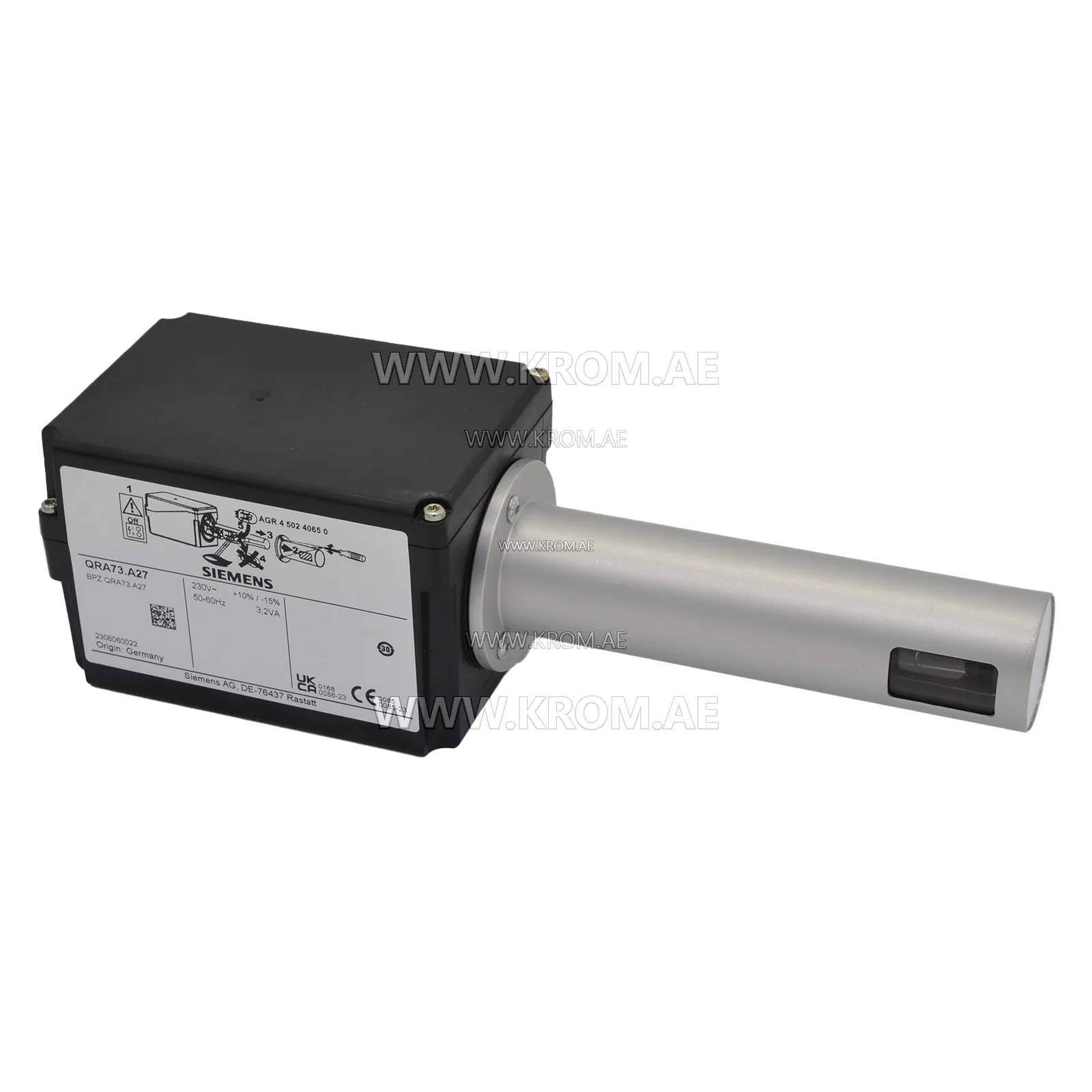 Siemens QRA73.A27 UV flame sensor