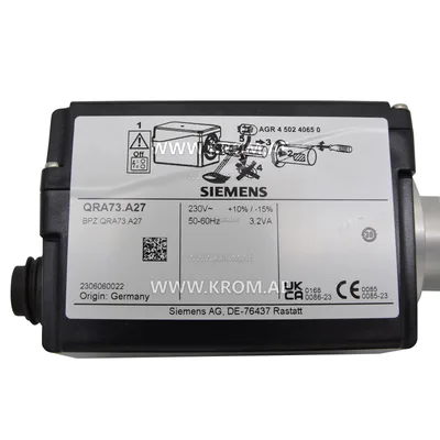 Siemens QRA73.A27 UV flame sensor