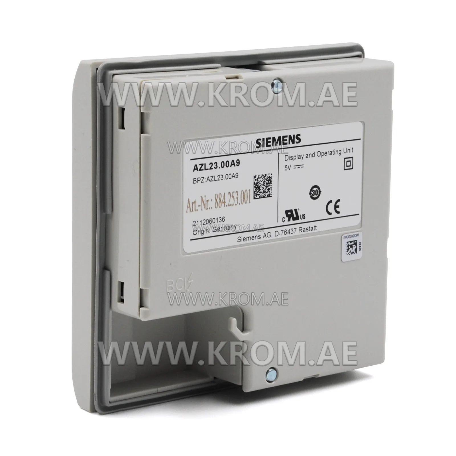 Siemens AZL23.00A9 display