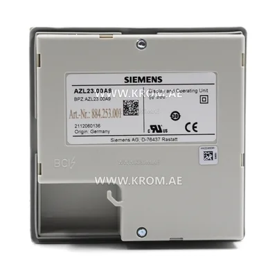 Siemens AZL23.00A9 display