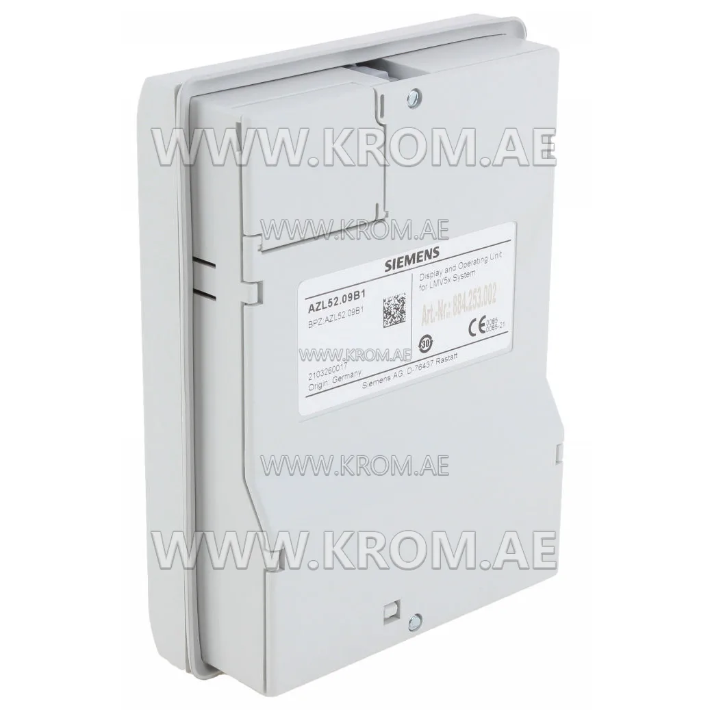 Siemens AZL52.09B1 display