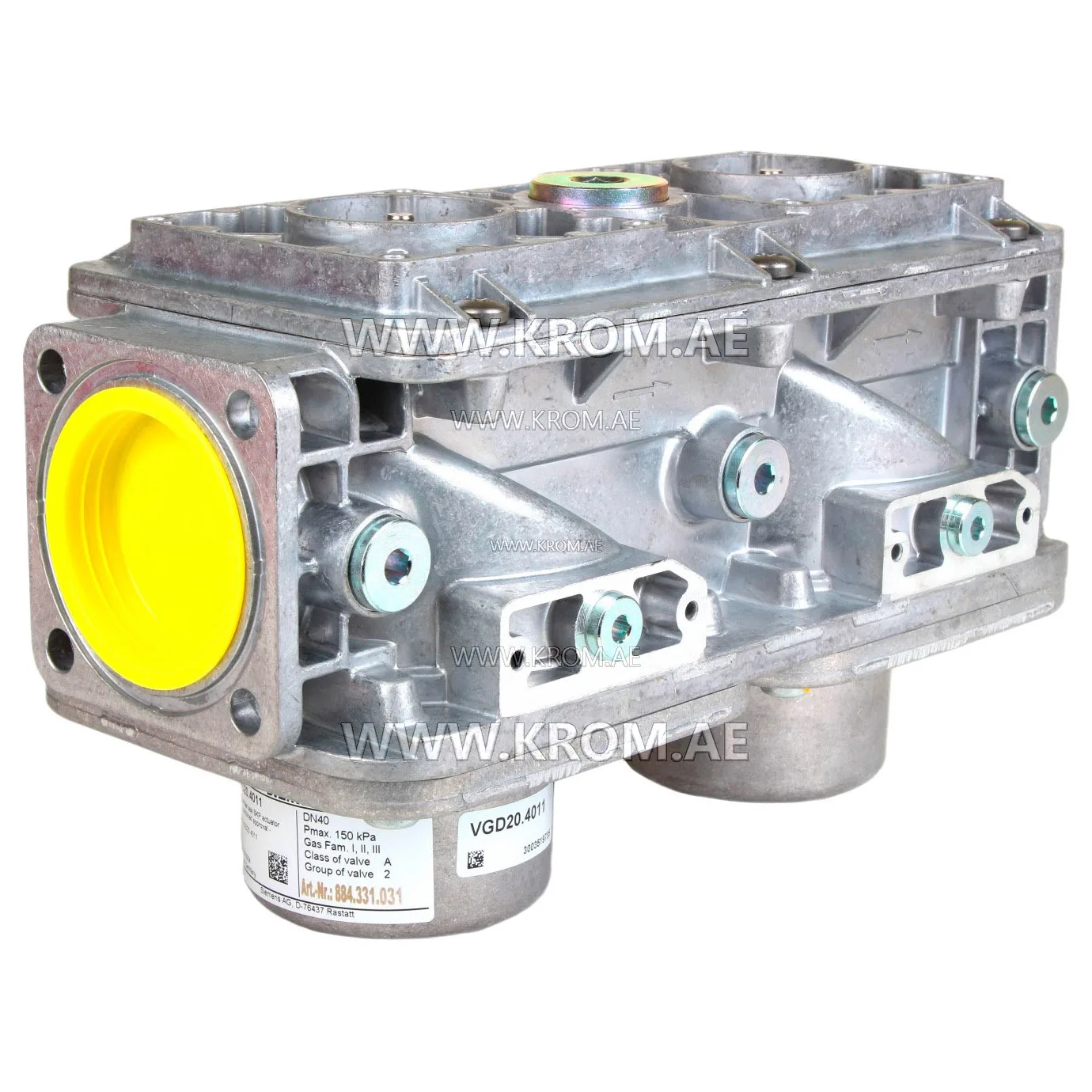 Siemens VGD20.4011 gas valve