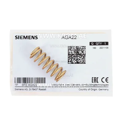 Siemens AGA22 spring
