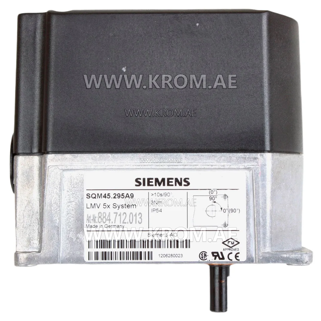 Siemens SQM45.295A9 actuator