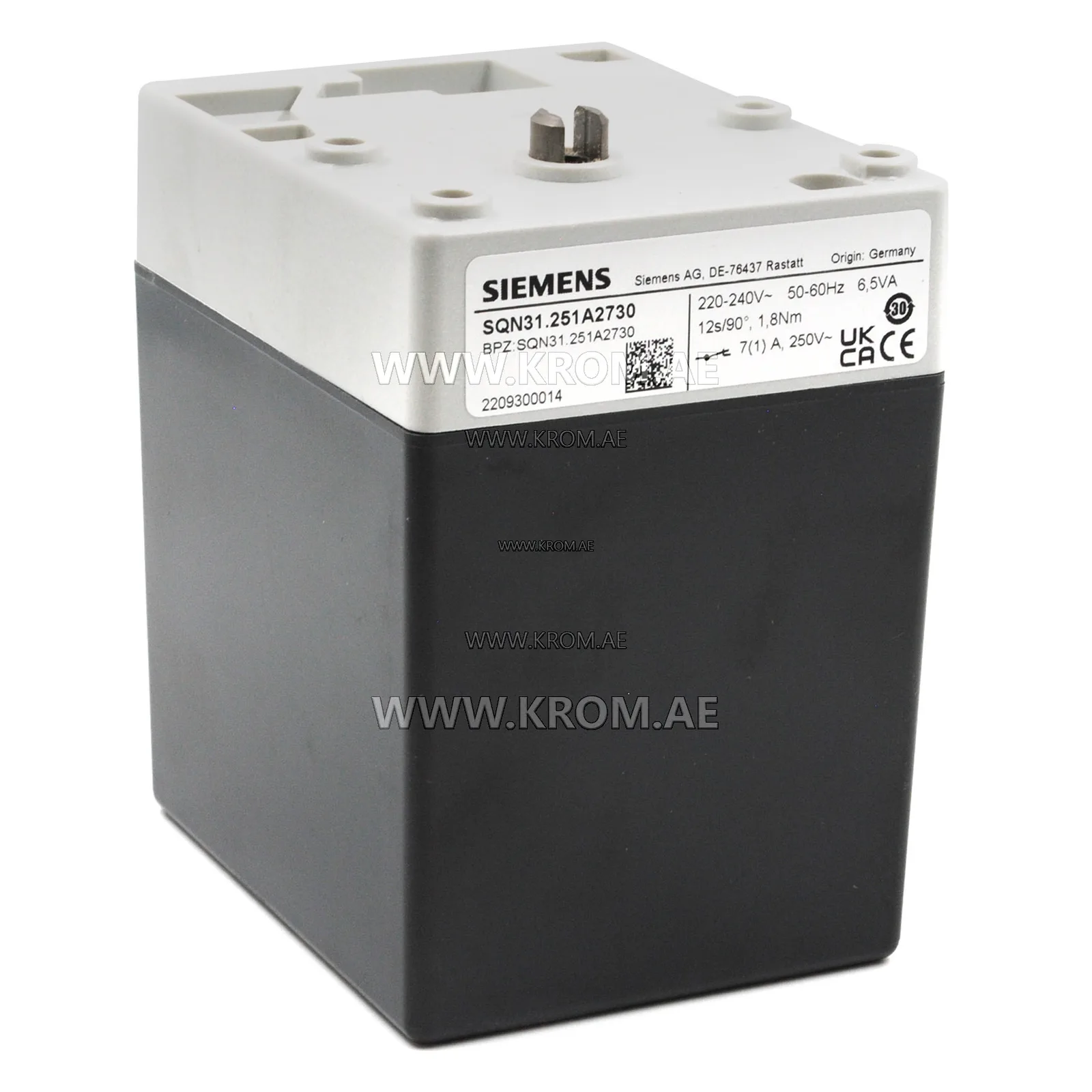 Siemens SQN31.251A2730 actuator
