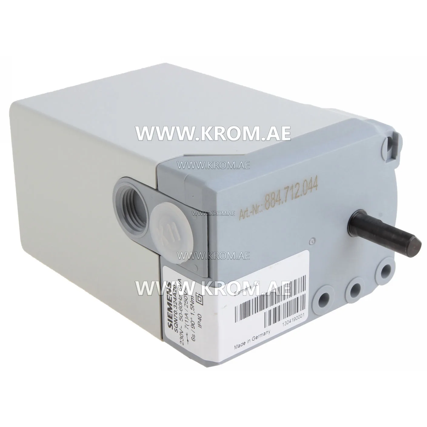 Siemens SQN70.324A20 actuator